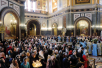 Slujirea Patriarhului în ajunul sărbătorii Bunavestirea Preasfintei Născătoare de Dumnezeu la catedrala „Hristos Mântuitorul”