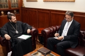 Mitropolitul de Volokolamsk Ilarion a avut o întâlnire cu șeful Departamentului de relații externe al Direcției pentru problemele religiilor a Republicii Turcia