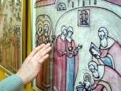 У Чебоксарах організовано виставку тактильних картин для незрячих, присвячену 700-річчю з дня народження преподобного Сергія Радонезького