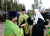 Vizita Patriarhului la Mitropolia de Sanct-Petersburg. Te Deum-ul la catedrala în cinstea icoanei Maicii Domnului de la Kazani în Vyritsa
