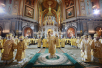 Vecernia mare în catedrala „Hristos Mântuitorul” de sărbătoarea Naşterea Domnului