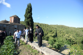 Святейший Патриарх Кирилл посетил скит Ксилургу