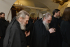 Молебен на начало чина мироварения в Донском монастыре