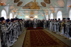 Патріарше служіння у вівторок Страсної седмиці в Високо-Петровському ставропігійному монастирі