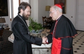 Председатель Отдела внешних церковных связей Московского Патриархата встретился с католическим архиепископом Мадрида