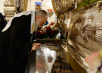 Slujirea Patriarhului în ajunul Miercurii Mari la mănăstirea stavropighială „Acoperământul Maici Domnului”
