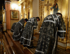 Патриаршее служение в канун Великой среды в Покровском ставропигиальном монастыре