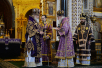 Slujirea Patriarhului în ziua de joi a Săptămânii Patimilor la catedrala „Hristos Mântuitorul”. Rânduiala sfințirii mirului. Rânduiala spălării picioarelor