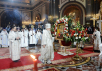 Slujirea Patriarhului de sărbătoarea Învierii Luminoase a lui Hristos la catedrala „Hristos Mântuitorul”