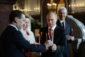 Поздравление Президента России В.В. Путина с праздником Пасхи