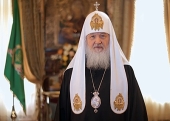 Adresarea Pascală către teleslectatori a Preafericitului Patriarh al Moscovei şi al întregii Rusii Chiril