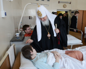 У свято Великодня Святіший Патріарх Кирил відвідав Центр дитячої психоневрології м. Москви