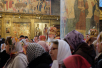 Патриаршее служение в понедельник Светлой седмицы в Успенском соборе Московского Кремля