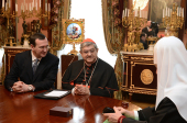 Preafericitul Patriarh Chiril a avut o întâlnire cu arhiepiscopul de Napoli cardinalul Crescenzio Sepe