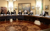 Preafericitul Patriarh Chiril a condus ședința ordinală a Consiliului Suprem Bisericesc