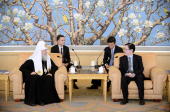 Предстоятель Русской Православной Церкви встретился с директором Государственного управления КНР по делам религий