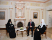 Встреча Предстоятелей Русской и Грузинской Православных Церквей с Президентом Российской Федерации В.В. Путиным