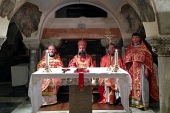 В день памяти апостола и евангелиста Марка состоялось православное богослужение у мощей святого в Венеции