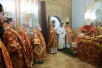 Slujirea Patriarhului la mănăstirea „Sfânta Treime” a sfântului Serghie din s. Varnitsy