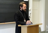 Председатель Отдела внешних церковных связей Московского Патриархата выступил с лекцией в Уппсальском университете