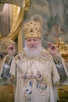 Slujirea Patriarhului de aniversarea a 15 ani de la aflarea moaştelor fericitei Matrona a Moscovei, la mănăstirea stavropighială „Acoperământul Maicii Domnului”
