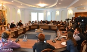 В Минском епархиальном управлении состоялась встреча Патриаршего экзарха с журналистами