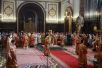 Slujirea Patriarhului în ajunul zilei de pomenire a sfântului ierarh Nicolae Făcătorul de minuni la catedrala „Hristos Mântuitorul”