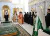 Te Deum-ul oficiat de Sanctitatea Sa Patriarhul Bulgariei Neofit la reședința Patriarhului Moscovei și al întregii Rusii de la mănăstirea „Sfântul Daniil”