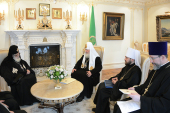 Святейший Патриарх Кирилл встретился с Предстоятелем Грузинской Православной Церкви