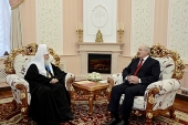 Mesajul de felicitare al Președintelui Republicii Belarus A.G. Lukașenko adresat Preafericitului Patriarh Chiril cu ocazia zilei numelui