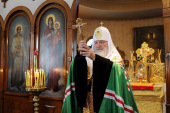 Святейший Патриарх Кирилл посетил кафедральный собор Сендайской епархии
