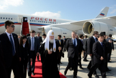 Preafericitul Patriarh Chiril a vizitat catedrala „Sfânta Sofia” în Harbin