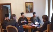 Председатель Отдела внешних церковных связей Московского Патриархата встретился с членами делегации Болгарской Православной Церкви