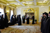 Встреча Предстоятелей и делегаций Русской и Болгарской Православных Церквей в Даниловом монастыре