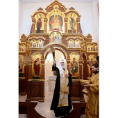 Святейший Патриарх Кирилл совершил освящение храма-часовни на месте ставки Кутузова в Малоярославце