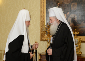 Відбулася братська бесіда Предстоятелів Руської та Болгарської Православних Церков