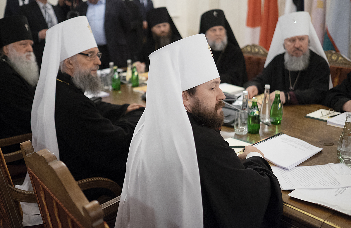 Ședința Sfântului Sinod al Bisericii Ortodoxe Ruse la Sanct-Petersburg, la 30 mai 2014