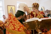 Игумен Никанор (Анфилатов), избранный епископом Енисейским, и игумен Агафангел (Дайнеко), избранный епископом Норильским, возведены в сан архимандрита