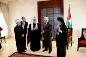 Святейший Патриарх Кирилл встретился с Главой Палестинской национальной администрации Махмудом Аббасом