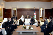 Preafericitul Patriarh Chiril s-a întâlnit cu Regele Iordaniei Abdullah II bin al-Hussein