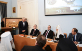Preafericitul Patriarh Chiril a participat la şedinţa Consiliului societăţii imperiale ortodoxe pentru Palestina