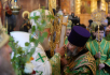 Slujirea Patriarhului de ziua Sfintei Treimi în lavra „Sfânta Treime” a sfântului Serghie. Liturghia. Hirotonia arhimandritului Vladimir (Miheikin) în treapta de episcop de Petropavlovsk și Bulaevo