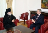 Ректор Московских духовных школ встретился с президентом Македонии