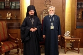 Представитель Русской Православной Церкви встретился с главой Киликийского католикосата Армянской Апостольской Церкви