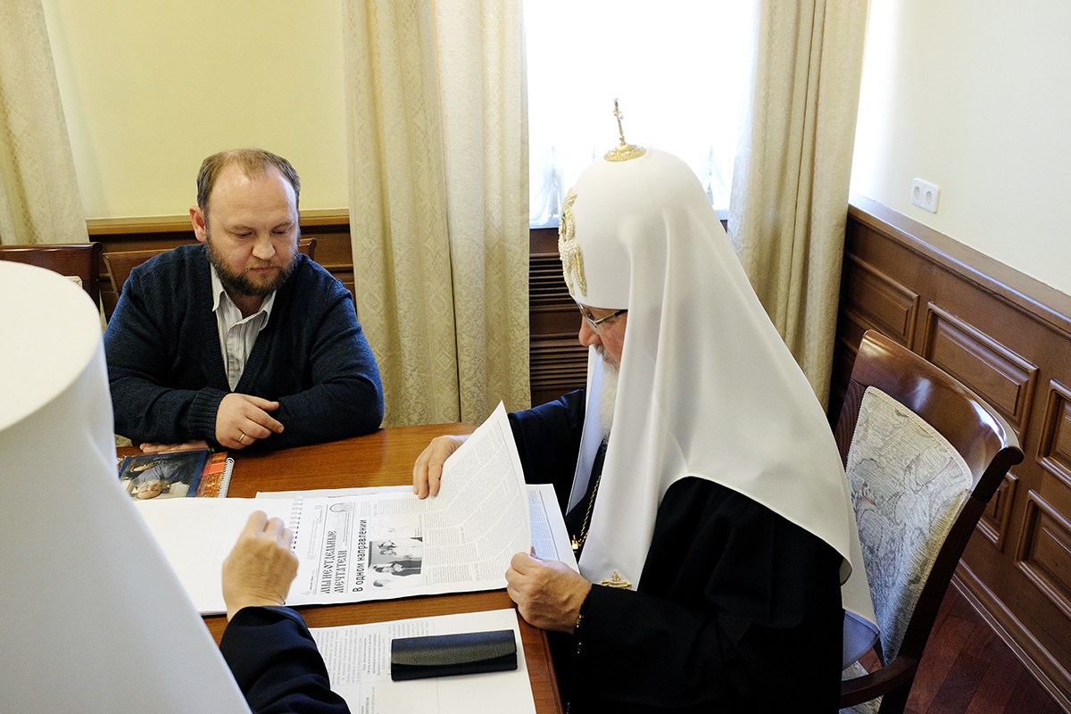 Vizita Patriarhului la Mitropolia de Tobolsk. Întâlnirea cu coordonatorii și conducătorii de proiecte ale concursului „Inițiativa ortodoxă”