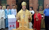 Șeful Direcției Patriarhiei Moscovei pentru instituțiile din străinătate a condus în orașul italian Modena festivitățile cu ocazia aniversării a 30 de ani a parohiei în cinstea Tuturor Sfinților