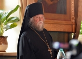 Preafericitul Patriarh Chiril a adresat un mesaj de felicitare locțiitorului Pustiei de la Optina arhimandritului Venedict (Penikov) cu ocazia aniversării a 75 de ani din ziua nașterii