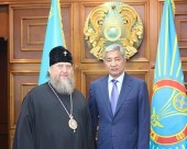 Conducătorul Districtului mitropolitan în Kazahstan și akimul de Astana au discutat despre desfășurarea în capitala Kazahstanului a acțiunilor dedicate aniversării a 700 de ani din ziua nașterii cuviosului Serghie de Radonej