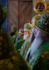 Vizita Patriarhului la Valaam. Liturghia în biserica de sus a catedralei „Schimbarea la Față a Mântuitorului”. Hirotonia arhimandritului Simon (Morozov) în treapta de episcop de Șahty și Millerovo