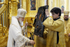 Slujirea Patriarhului la catedrala „Sfinții apostoli Petru și Pavel”, or. Sanct-Petersburg